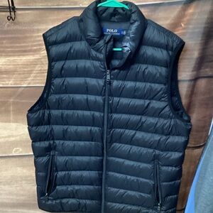 Polo by Ralph Lauren Quilted Black Vest